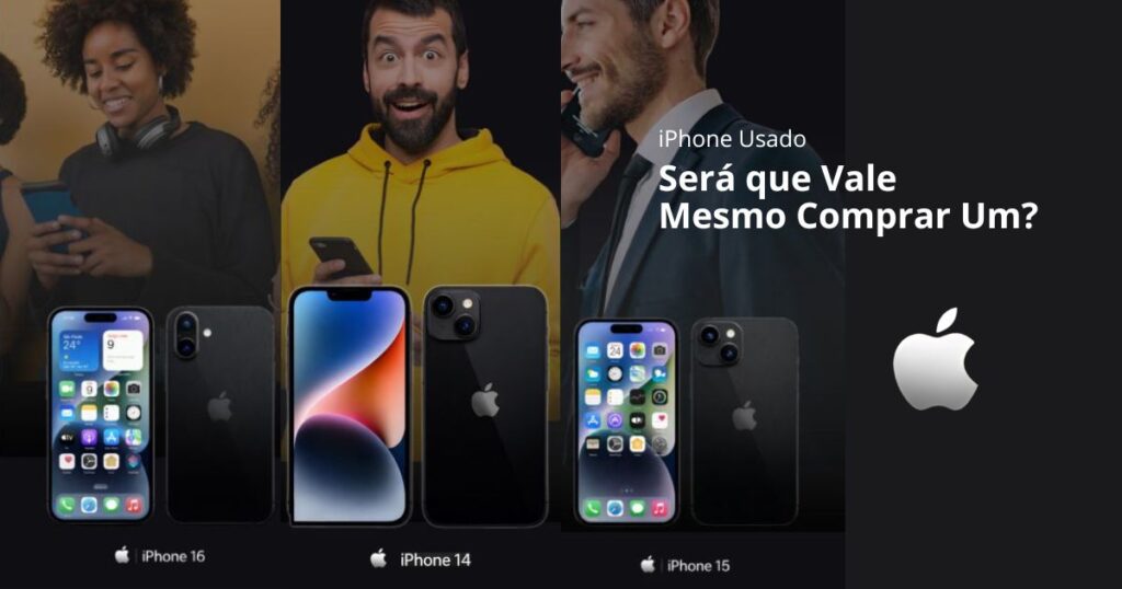 Vale a Pena Comprar um iPhone Usado em 2026? Veja os Riscos 2 iphone 14 / 15 / 16. Ser´´a que vale mesmo a pena comprar usado? Continua lendo ...