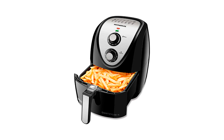 Fritadeira elétrica sem óleo Mondial Cozinha AFN-50 5 Litros